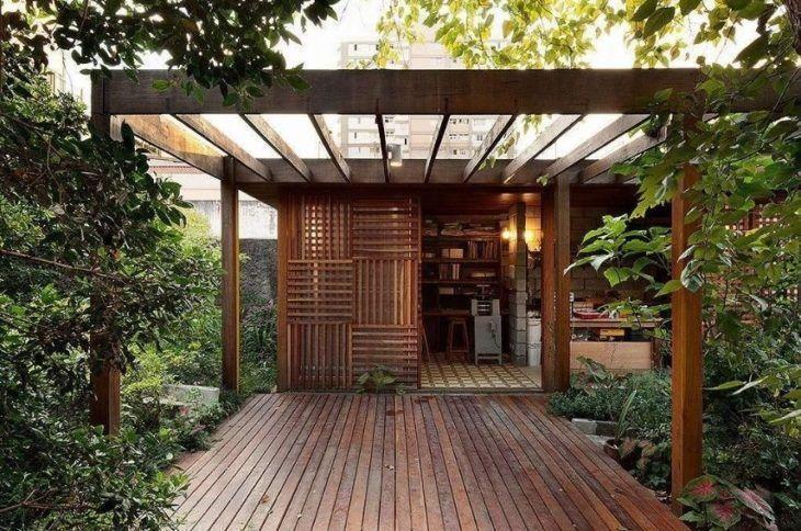 pergolados e decks em madeira