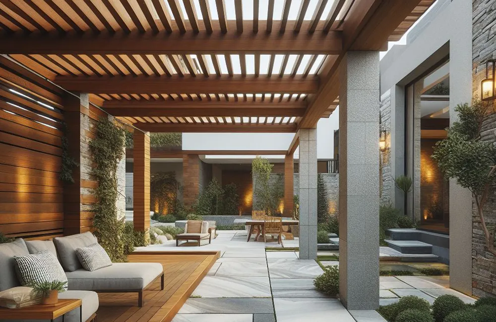 Pergolado de Madeira