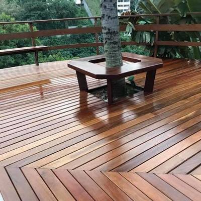 deck de madeira