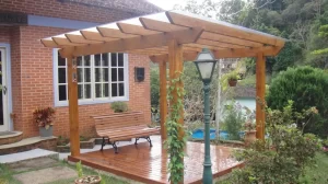 caramanchao de madeira