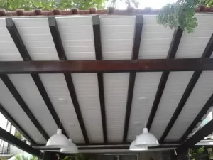 forro pvc para pergolado