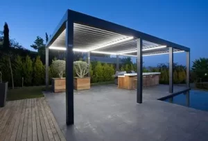 pergolado de aluminio