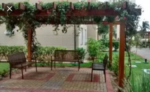 pergolado de madeira para orquideas