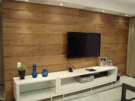 painel de madeira rustico