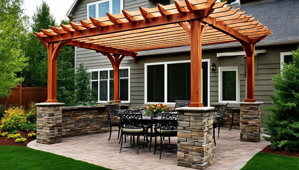 acabamentos para pergolado de eucalipto