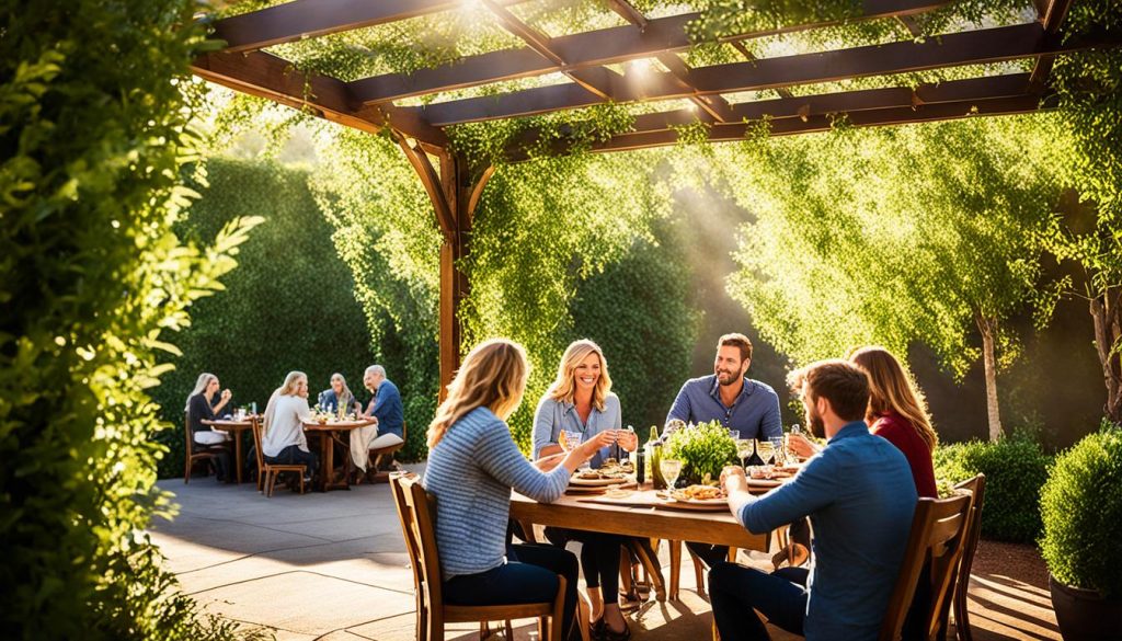 benefícios do pergolado de eucalipto