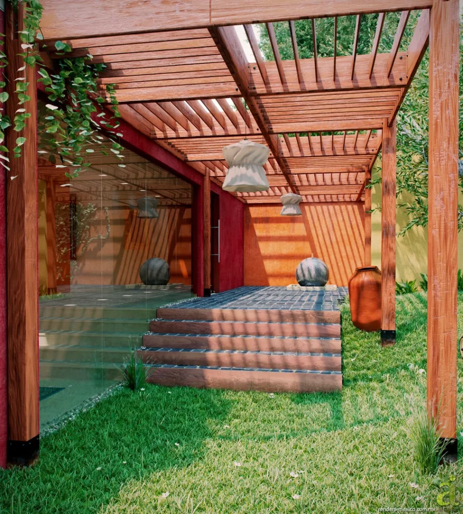 melhor pergolado de madeira