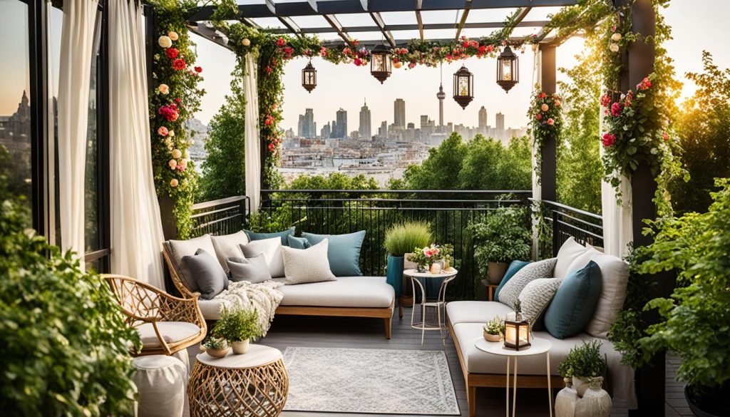 Decoração e paisagismo para pergolado de varanda Decoração e paisagismo para pergolado de varanda