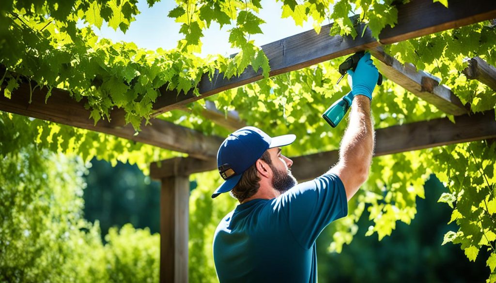 manutenção do pergolado perfeito