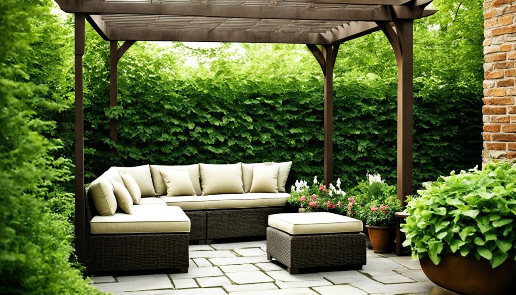 móveis para pergolado