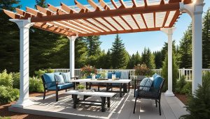 pergolado com tubo de pvc