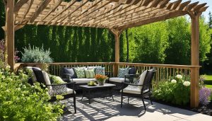 pergolado de madeira