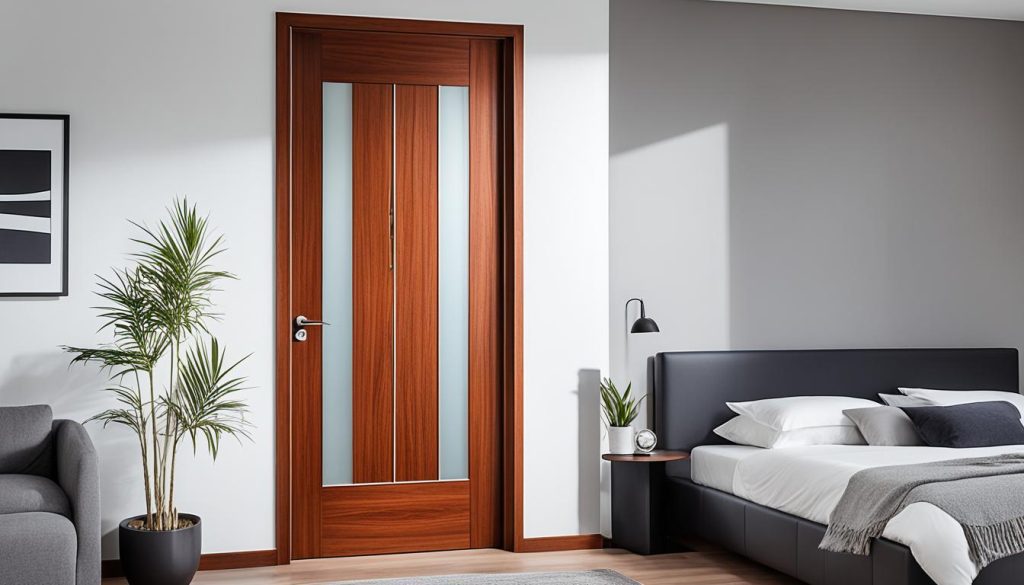 porta de madeira para quarto