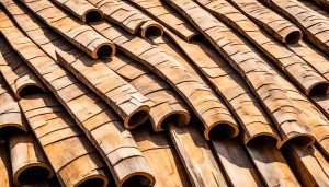 cobertura com eucalipto tratado