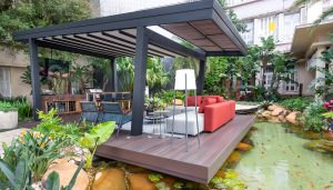 pergolados decks em madeira